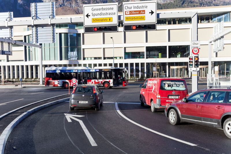 Buspriorisierung an der LSA Rossboden